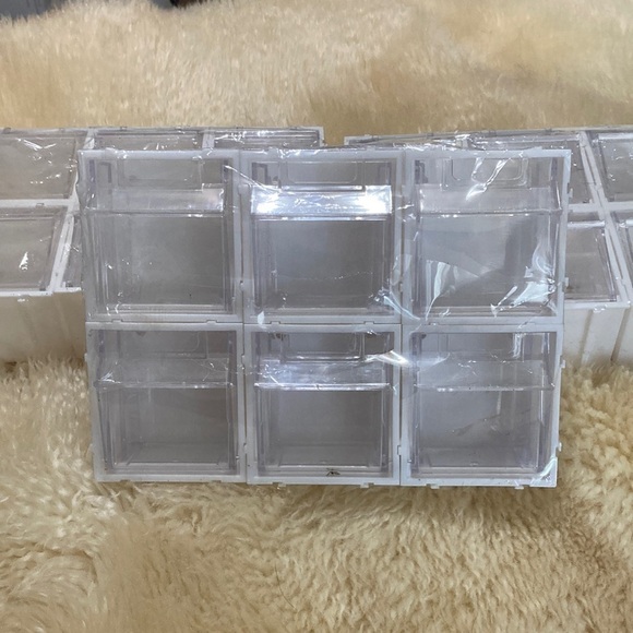 Small container organizer 6 small boxes two set - Picture 1 of 8